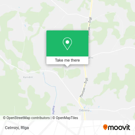Celmiņi map