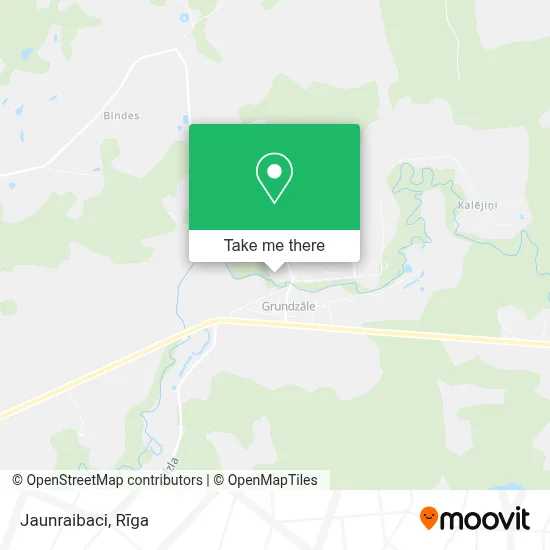 Jaunraibaci map