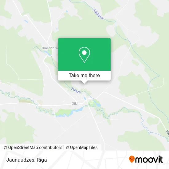 Jaunaudzes map
