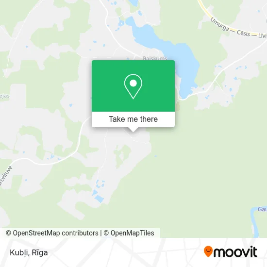Kubļi map