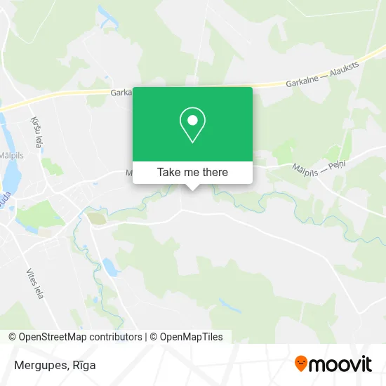 Mergupes map