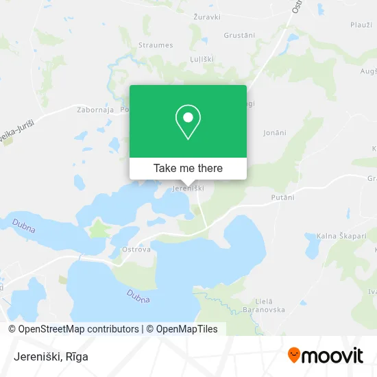 Jereniški map