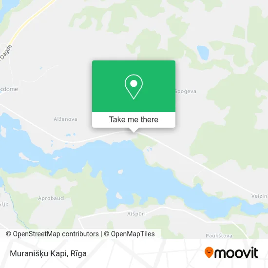 Muranišķu Kapi map
