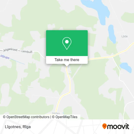Līgotnes map