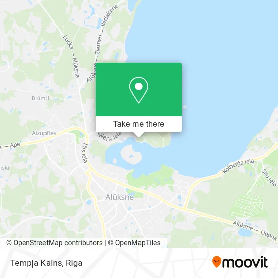 Tempļa Kalns map