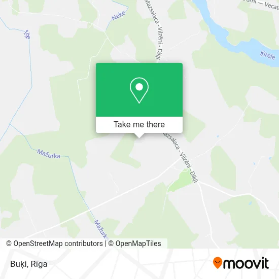 Buķi map
