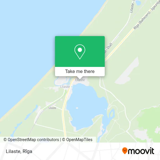 Lilaste map