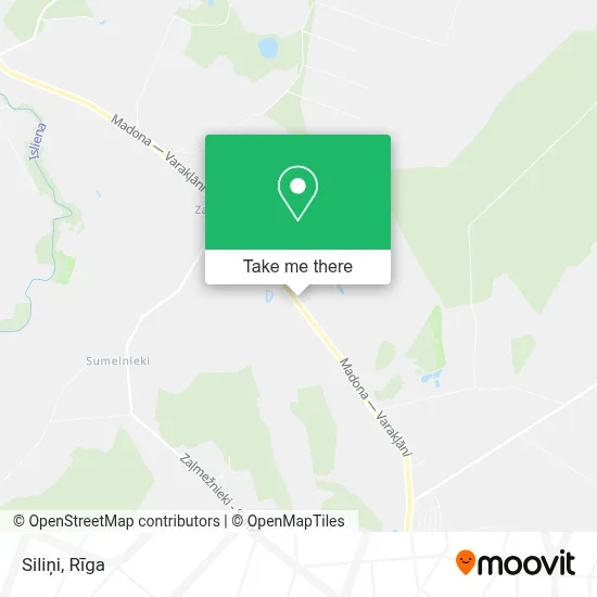 Siliņi map