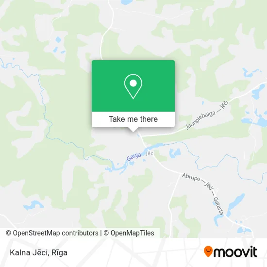 Kalna Jēci map