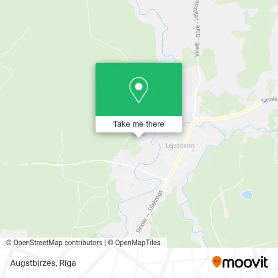 Augstbirzes map