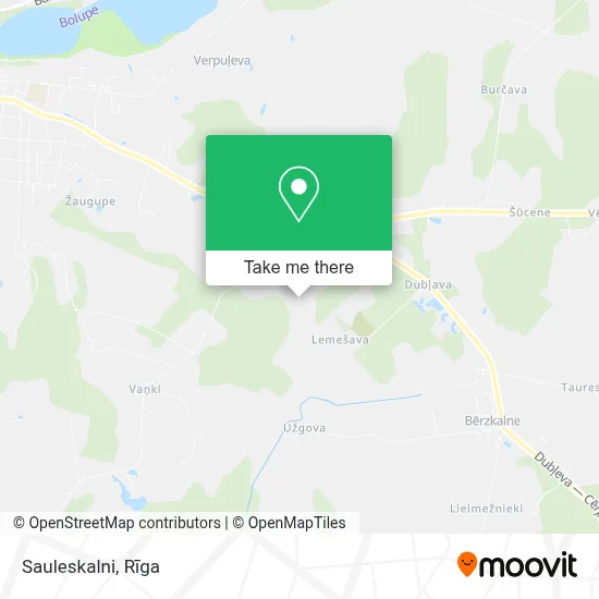 Sauleskalni map