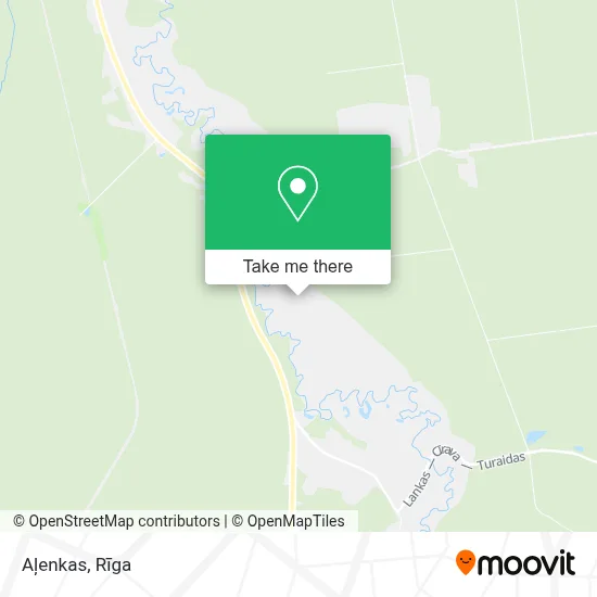 Aļenkas map