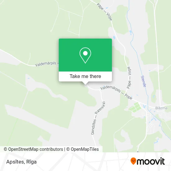 Apsītes map