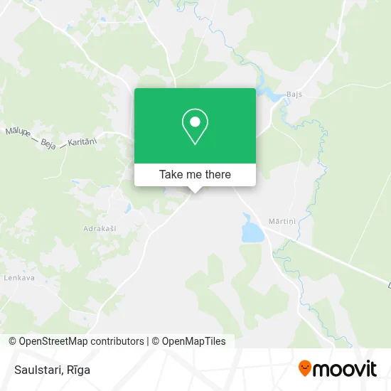 Saulstari map