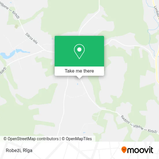 Robeži map