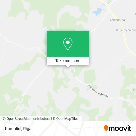 Kamoliņi map