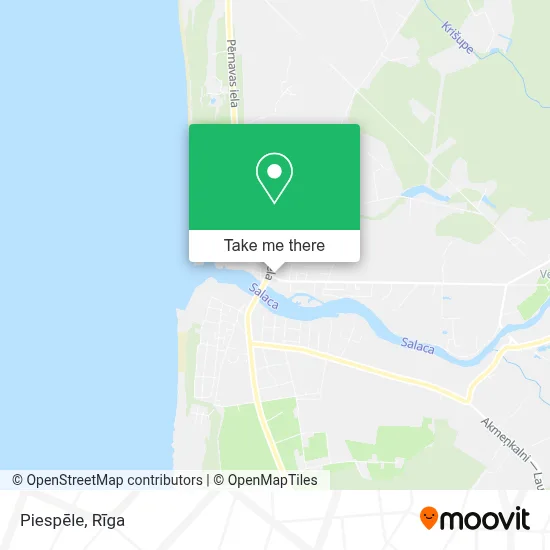 Piespēle map