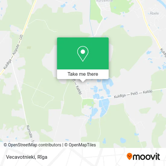 Vecavotnieki map