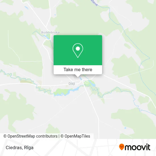Ciedras map