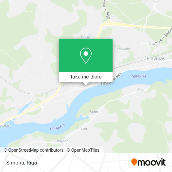 Simona map