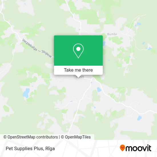 Pet Supplies Plus map