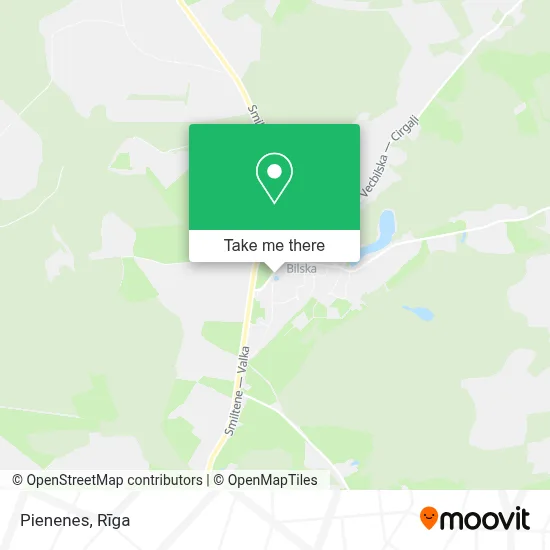 Pienenes map