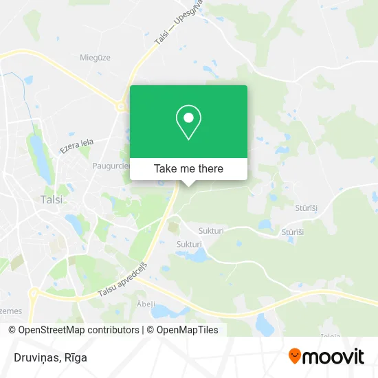 Druviņas map