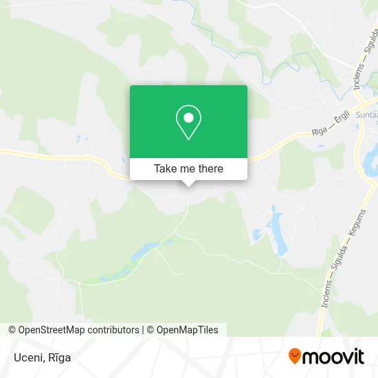 Uceni map