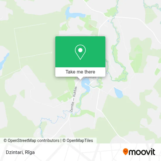 Dzintari map