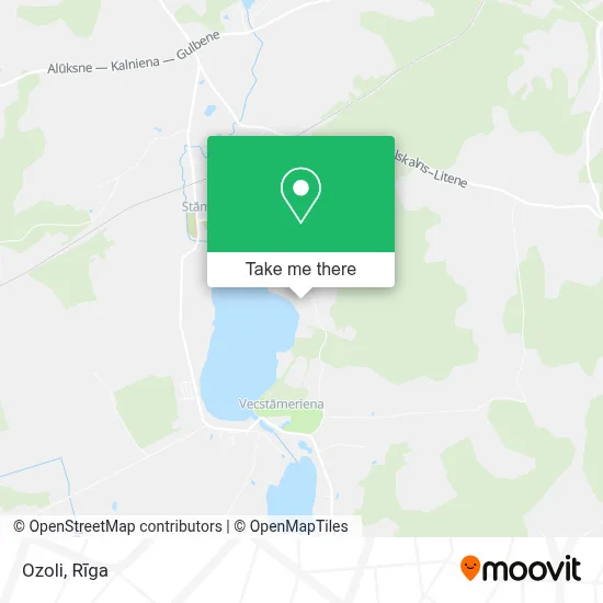 Ozoli map