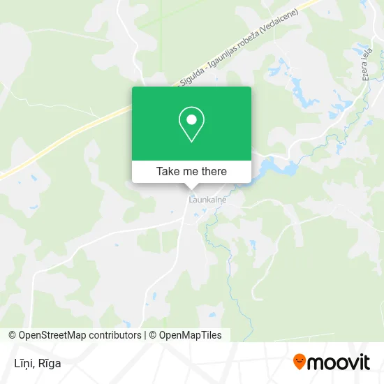 Līņi map