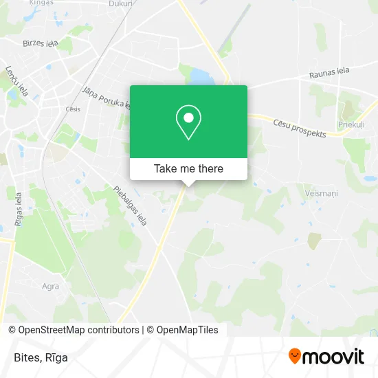 Bites map