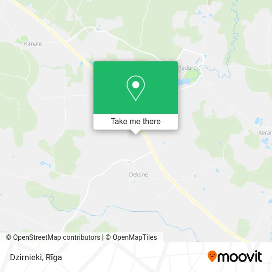 Dzirnieki map