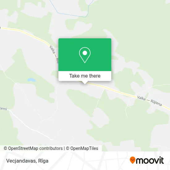 Vecjandavas map