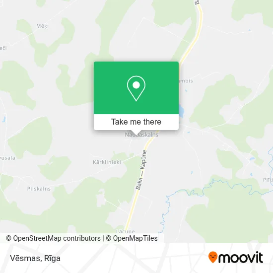 Vēsmas map