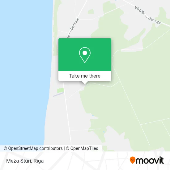 Meža Stūri map