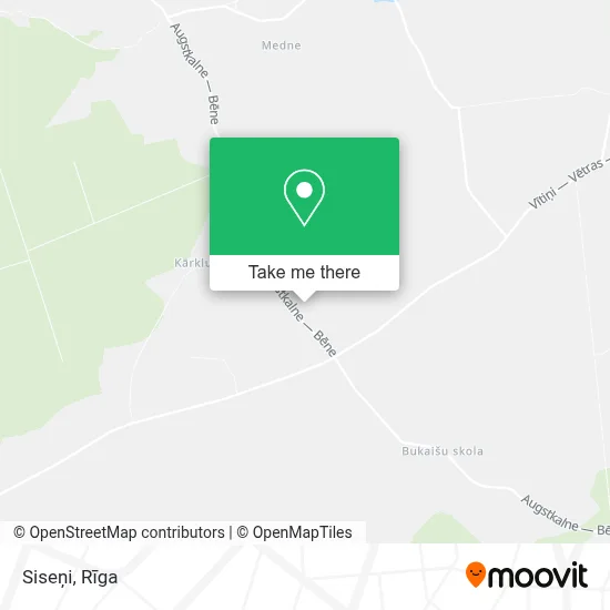 Siseņi map