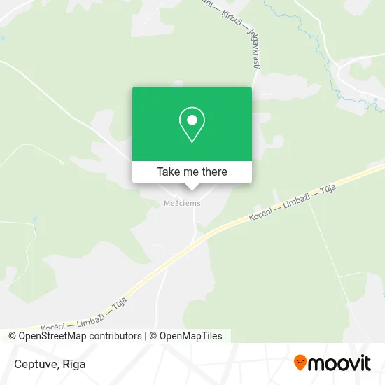 Ceptuve map