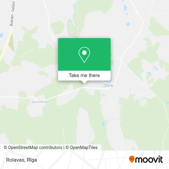 Rolavas map