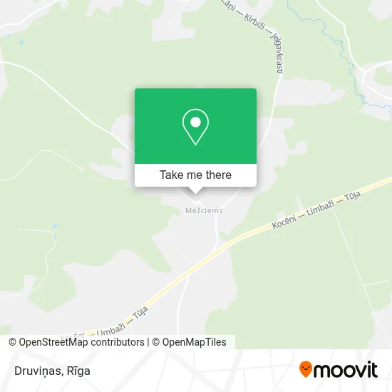 Druviņas map