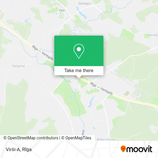 Virši-A map