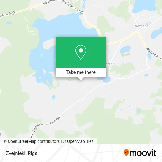 Zvejnieki map