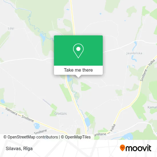 Silavas map