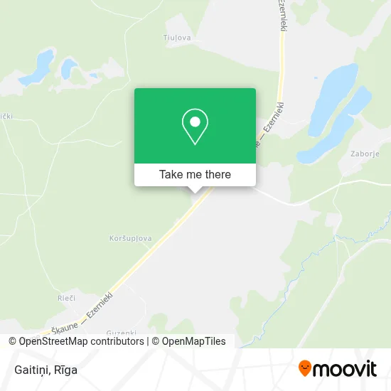 Gaitiņi map