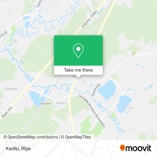 Kadiķi map