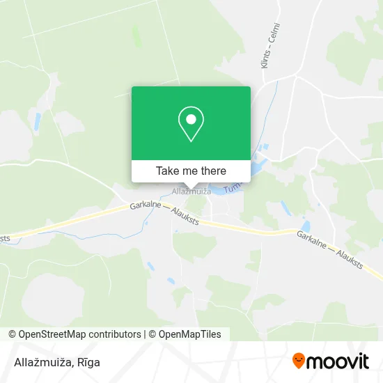 Allažmuiža map