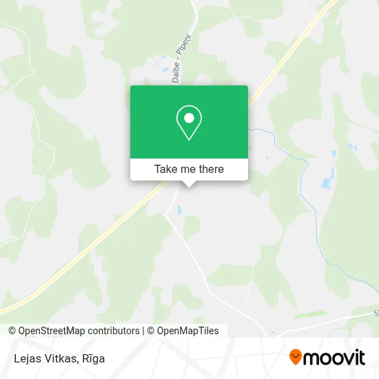 Lejas Vitkas map