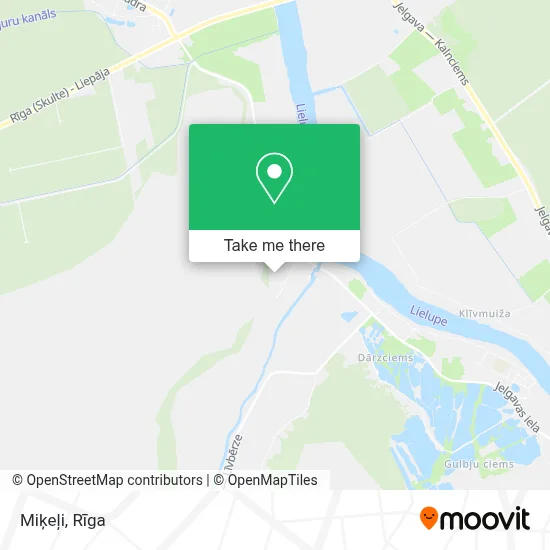 Miķeļi map