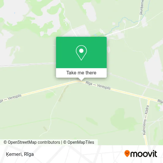 Ķemeri map