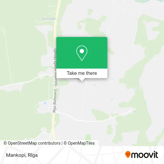 Mankopi map